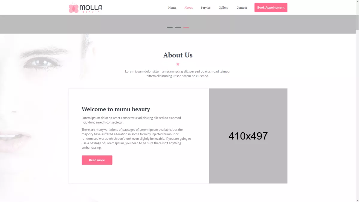 Beauty Salon - [#Static Website] s4