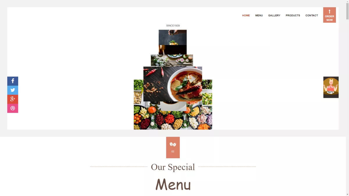 Coffe,Bar,Restaurant,Fastfood - [#Static Website] r5