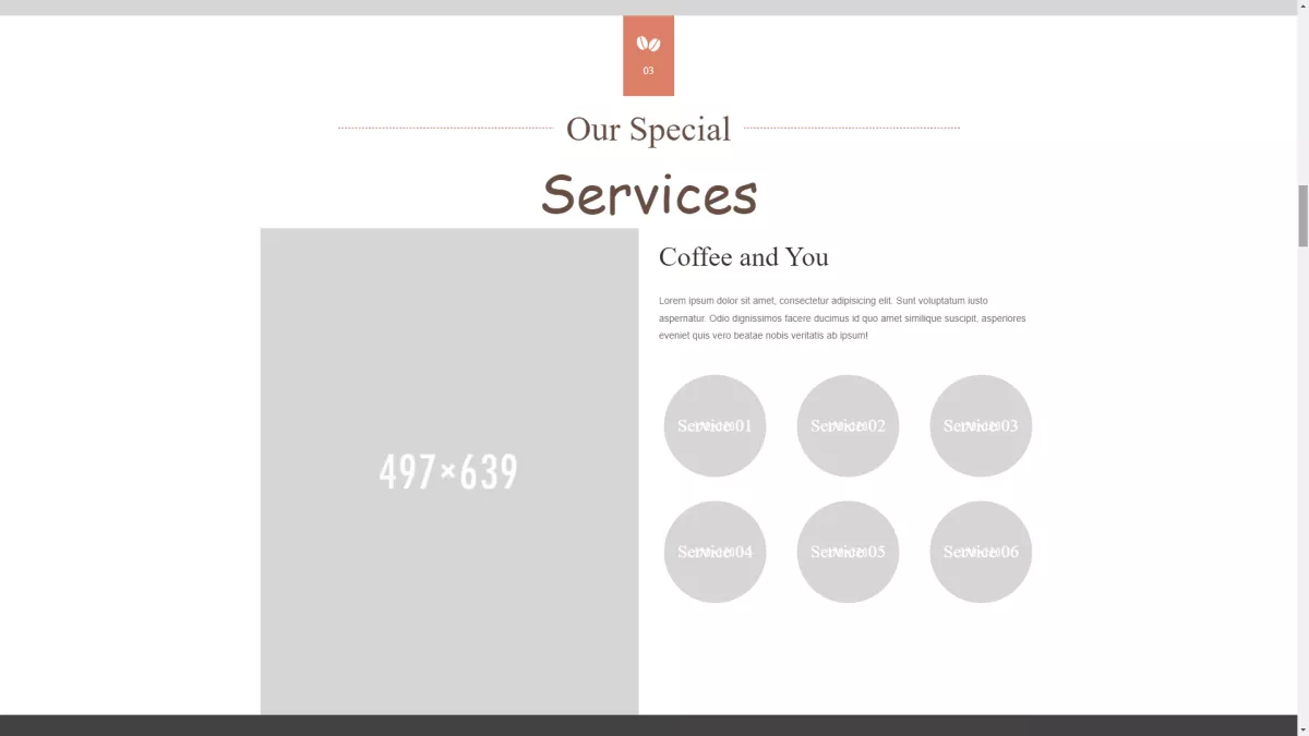 Coffe,Bar,Restaurant,Fastfood - [#Static Website] r5