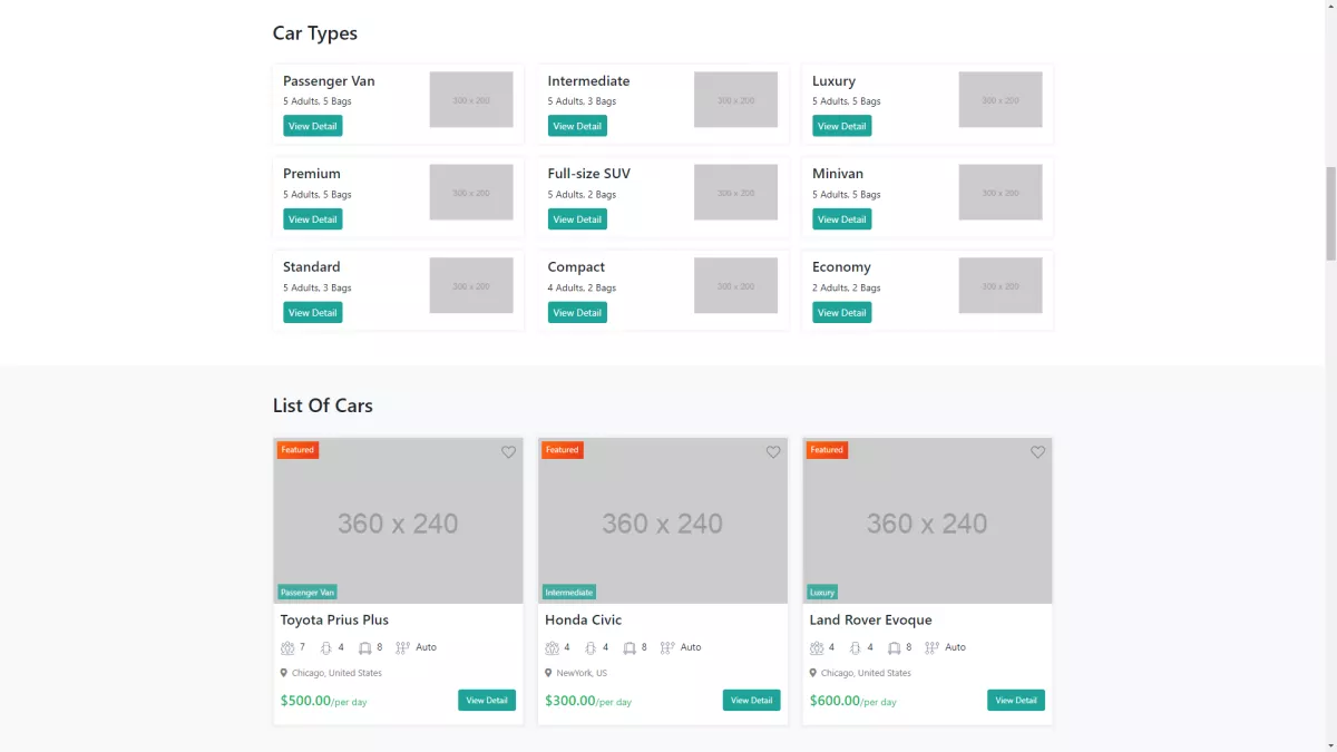 Booking Platform | Hotel , Apartament , RentaCar , BeautySalon - t2