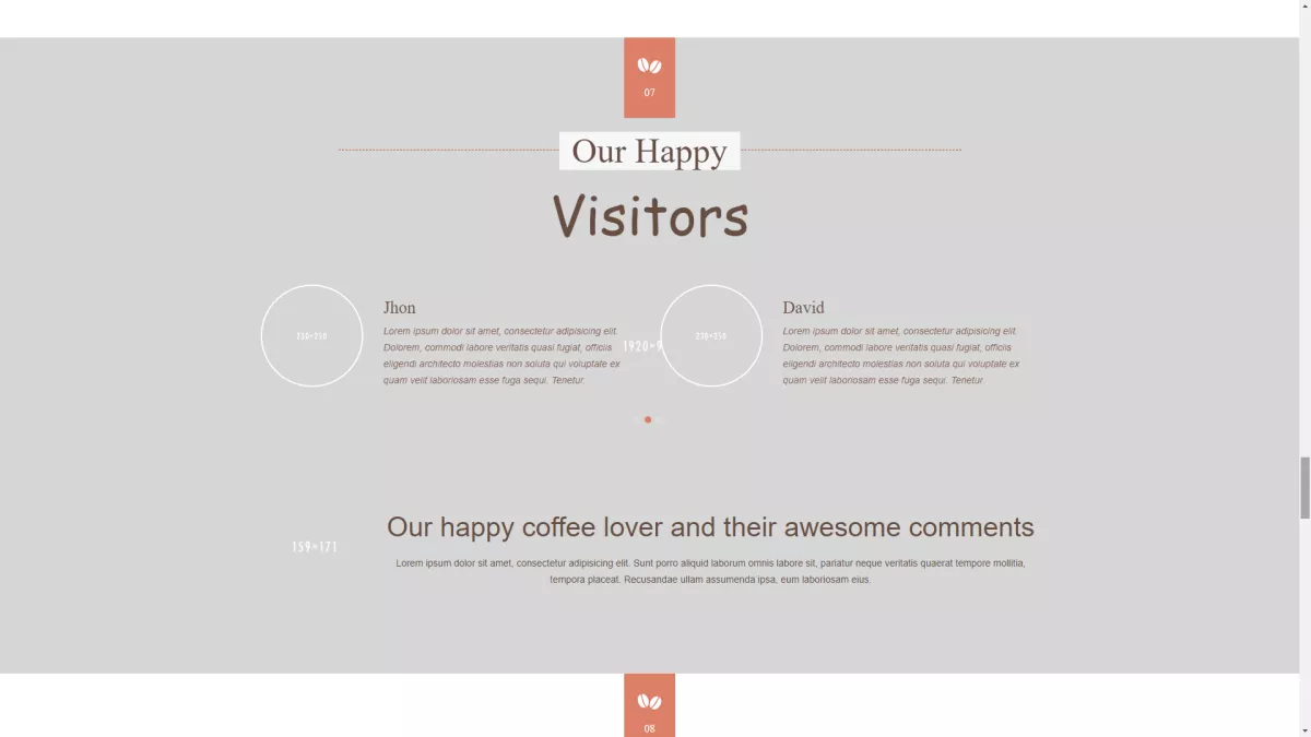 Coffe,Bar,Restaurant,Fastfood - [#Static Website] r5