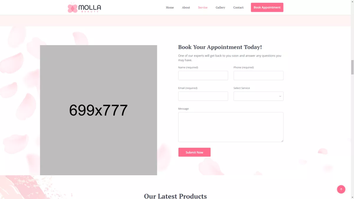 Beauty Salon - [#Static Website] s4