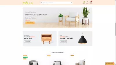 Furnitures e-Commerce ec3