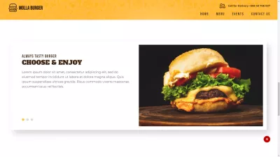 Fast Food - Burger House - [#Static Website] r4