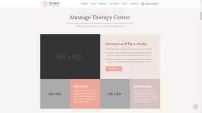 Treatment Salon -  [#Static Website] s7