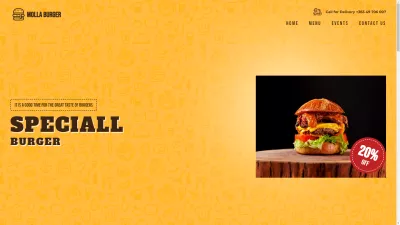 Fast Food - Burger House - [#Static Website] r4