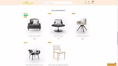 Furnitures e-Commerce ec3